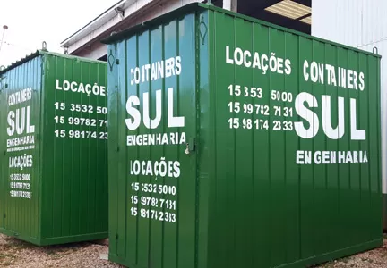 Containers para Obras e Banheiros